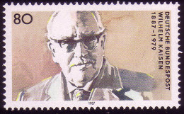 1325 Wilhelm Kaisen ** Postfrisch - Unused Stamps