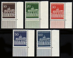 506-510 Brandenburger Tor, Ecke U.r. Satz ** - Unused Stamps