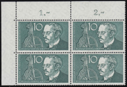 284 Rudolf Diesel ** Eck-Vbl O.l. - Ungebraucht