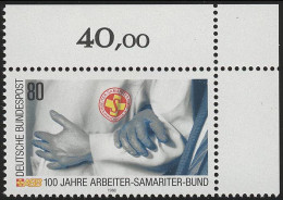 1394 Arbeiter-Samariter-Bund ** Ecke O.r. - Ungebraucht