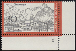 622 Fremdenverkehr Oberammergau ** FN2 - Unused Stamps