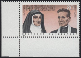 1352 Edith Stein Und Rupert Mayer ** Ecke U.l. - Unused Stamps