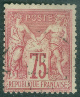 France   71  Ob  B/TB   Voir Scan Et Description   - 1876-1878 Sage (Type I)