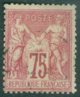 France   71  Ob  B/TB   Voir Scan Et Description   - 1876-1878 Sage (Tipo I)