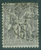 France   66  Ob  TB  Voir Scan Et Description   - 1876-1878 Sage (Type I)