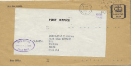 Enveloppe De Service OHMS - Lettre De Bristol - Postcode - Code Postal - Brieven En Documenten