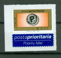 Italie  2004 Poste Prioritaire  0.60 Euro  * *  TB  - 2001-10:  Nuevos