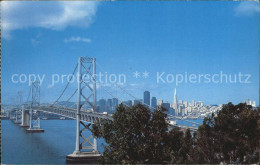 72410614 San_Francisco_California The San Francisco Oakland Bay Bridge - Sonstige & Ohne Zuordnung