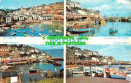 R485730 Brixham. The Harbour. Inner Harbour. E. T. W. Dennis. Multi View - Monde