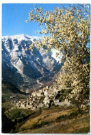 CPSM  10.5 X 15 Drôme  BRANTES Au Printemps Et Le Mont Ventoux - Andere & Zonder Classificatie