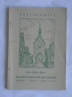 Festschrift Zur 300 Jahrfeier Der Bürgerschützen Der Stadt Fürstenau Von Schützenverein Fürstenau (Hrsg.) - Unclassified