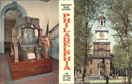 72394244 Philadelphia Pennsylvania Interpendence Hall The Liberty Bell Philadelp - Autres & Non Classés