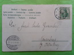 ENGTER, Bramsche  Niedersachsen,  Pferdegespann Postkarte 1903 > Neuenburg ,  TB - Covers & Documents