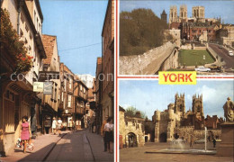 72391591 York UK The Shambles Minister And City Walls York - Sonstige & Ohne Zuordnung