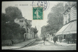 94 - Saint Mandé - Avenue Sainte Marie - Animée - Saint Mande