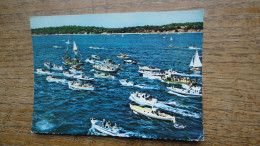 Bassin D'arcachon , Vue Aérienne , Les Fêtes De La Mer "" Carte Animée Beaux Bateaux "" - Arcachon