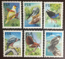 Fiji 1995 Birds Definitives 6 Values MNH - Otros & Sin Clasificación