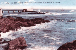 85 -  Vendée-  LES SABLES D OLONNE   -  Les Rochers Et La Jetée De La Chaume - Sables D'Olonne