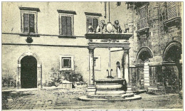 Autres & Non Classés. Montepulciano. Palazzo Tarugi, Pozzo Di Piazza Vittorio Emanuele. - Other & Unclassified
