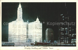 72374322 Chicago_Illinois Wrigley Building Tribune Tower - Sonstige & Ohne Zuordnung