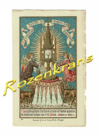 Litho K; Van De Vyvere Petyt Brugge Gummarus Kerk Lier Gesu Goldprint Gouddruk Image Pieuse Holy Card Santini Canivet - Imágenes Religiosas