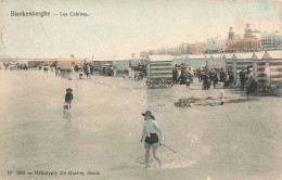 BEGLIQUE - Blankenberghe - Les Cabines - Héliotypie De Graeve - Gaud - Plage - Animé - Carte Postale Ancienne - Brugge