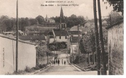 78 HARDRICOURT Rue Du Gibet, Le Château Et L'Eglise, - Hardricourt