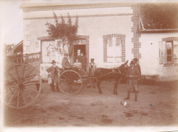 Photographie Photo Vintage Snapshot Cheval Horse Balade Promenade - Andere & Zonder Classificatie