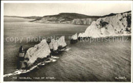 72369036 Isle Of Wight UK The Needles Leuchtturm Kueste Valentines Post Card Isl - Altri & Non Classificati