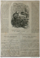 Le Cardinal Dubois - Page Original - 1875 - Historical Documents