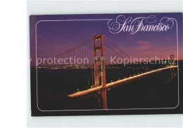 72360885 San_Francisco_California Golden-Gate-Bridge Bei Nacht - Autres & Non Classés