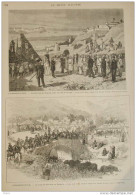 L'Herzégovine - Le Camp De Schumla En Bulgarie - La Forteresse De Belgrad - Page Original 1875 - Documenti Storici