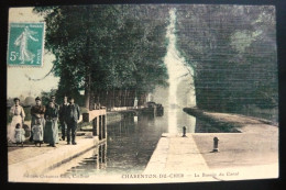 18 CHARENTON DU CHER - Le Bassin Du Canal ( Colorisée & Toilée ) - Autres & Non Classés