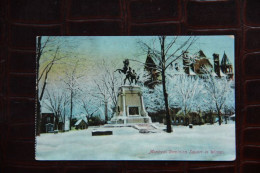 QUEBEC - MONTREAL : Dominion Square In Winter - Montreal