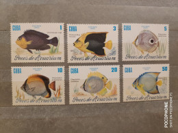 1985	Cuba	Fishes    (F90) - Unused Stamps