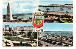 Le Havre , Le Pain De Sucre, L'avant Port, Le Square St-roch,la Plage - Unclassified