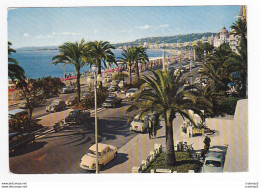 06 NICE N°169 Promenade Des Anglais En 1965 VOIR ZOOMS SOLEX Dyna Panhard Peugeot 403 Juva 4 Simca Ariane Vespa - Parks