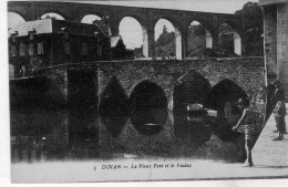 Dinan Le Vieux Pont Et Le Viaduc - Dinan
