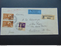 Exceptionnelle Lettre De Poste Aérienne Avec Le N°. 181 (n°. Philex) En 2 Exemplaires Ayant Circulé Par Avion En 1931 - Oblitérés