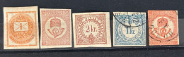 Lot 5 Stamps Zeitungsmarke MH + Used - Otros & Sin Clasificación