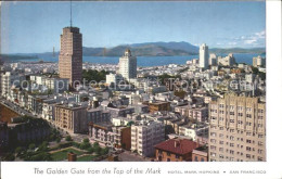 72320045 San_Francisco_California Golden Gate Hotel Mark Hopkins - Autres & Non Classés