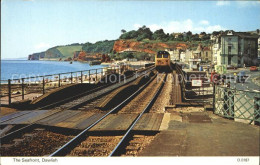 72318828 Dawlish Teignbridge The Seafront Train Dawlish Teignbridge - Autres & Non Classés