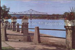 72316474 La_Crosse_Wisconsin Mississippi River And Bridge - Autres & Non Classés