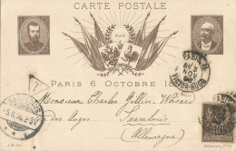 FRANCO RUSSIAN ALLIANCE - PARIS 6 OCTOBRE 1896 - ED BELLAVOINE - 1896 - Evènements