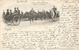 FRANCO RUSSIAN ALLIANCE - FETES FRANCO RUSSES - REVUE DE BETHENY - IMPERATICE & EMPEREUR NICOLAS II - 1901 - Evènements