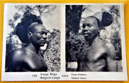 CONGO BELGE  - BELGISCH CONGO -  UELE  -  Types Ababua  -   Ababua Typen - Congo Belge