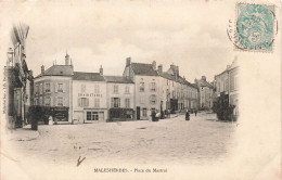 FRANCE - Malesherbes - Vue Sur La Place Du Martroi - Vue D'ensemble - Animé - Carte Postale Ancienne - Malesherbes