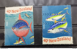 New Zealand - International Year Of The Ocean -  2 Diff - USED. ( D) - Condition As Per Scan. ( OL 03/04/2020) - Gebruikt