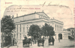 CPA Carte Postale Roumanie  Bucuresci  Teatrul National 1903 VM79968ok - Rumänien