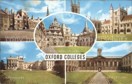 72308908 Oxford Oxfordshire Balliol Brasenose Magdalen Queens And New Colleges  - Other & Unclassified